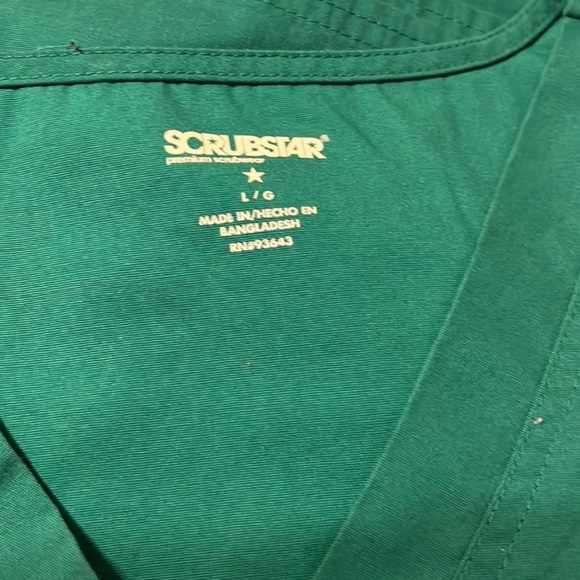 Scrubstar Tops Scrubstar Hunter Green Scrub Set Poshmark
